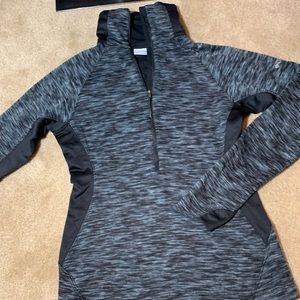 Columbia jacket blueish black XSmall